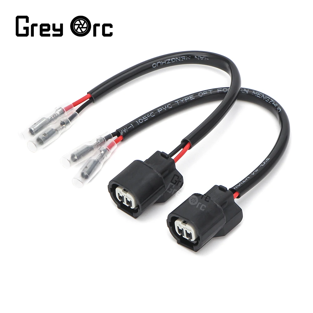 2 Wire Motorcycle Turn Signal Plug Connector For Kawasaki Ninja ZX 4R ZX 4RR Ninja 650 2023 2024 Accessories