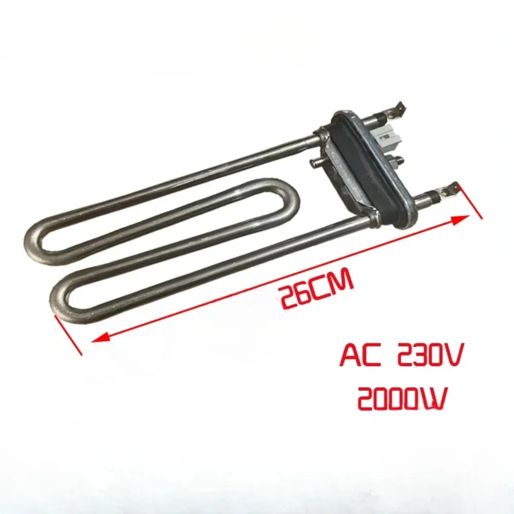 New For LG Washing Machine Heating Tube 15/20/26/33CM AC230V 1100W 1600W 2000W Heater Wire Washer Parts