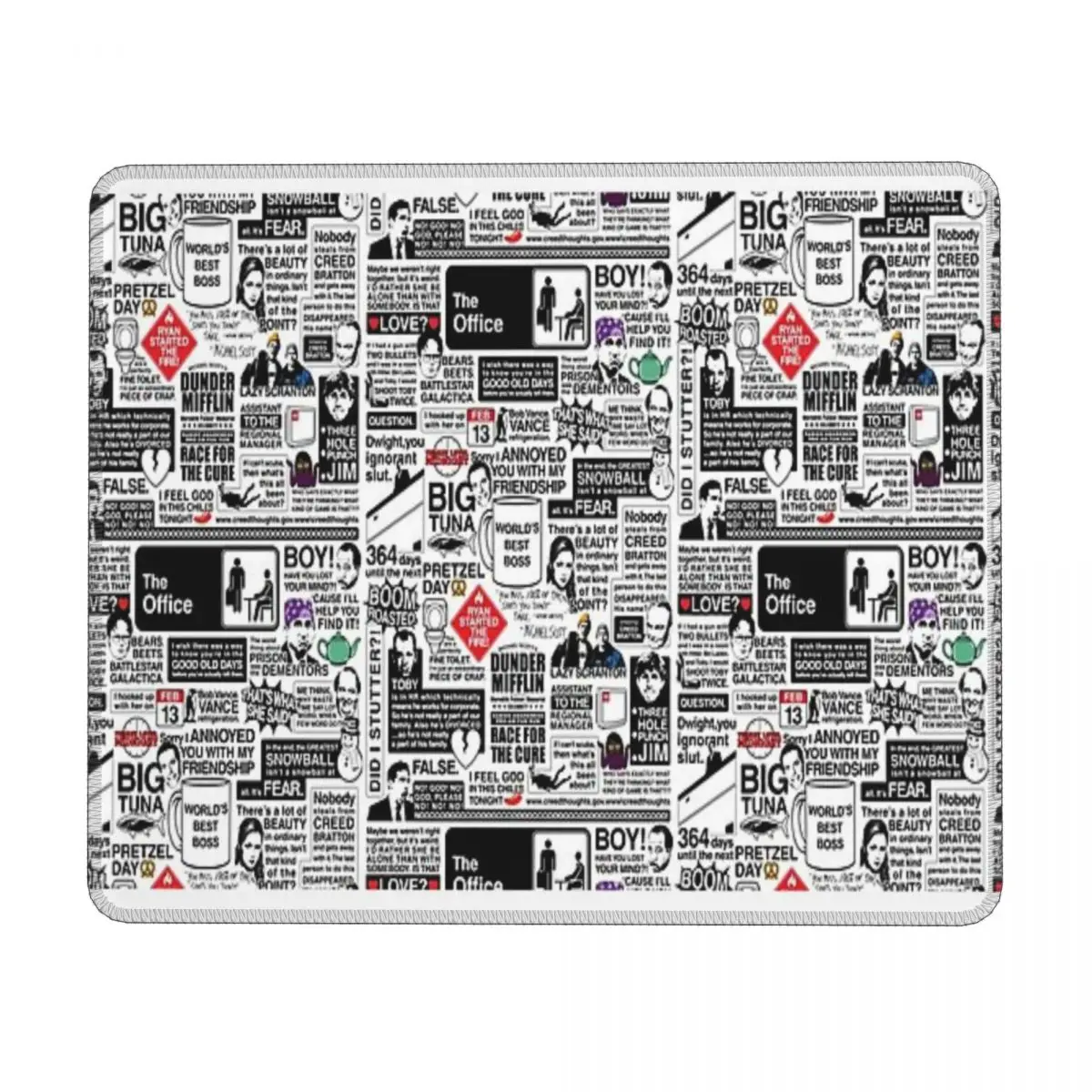 

The Office Quotes Mouse Pad Gaming Laptops Mousepad Gamer Carpet Keyboard Mat Desk Protector