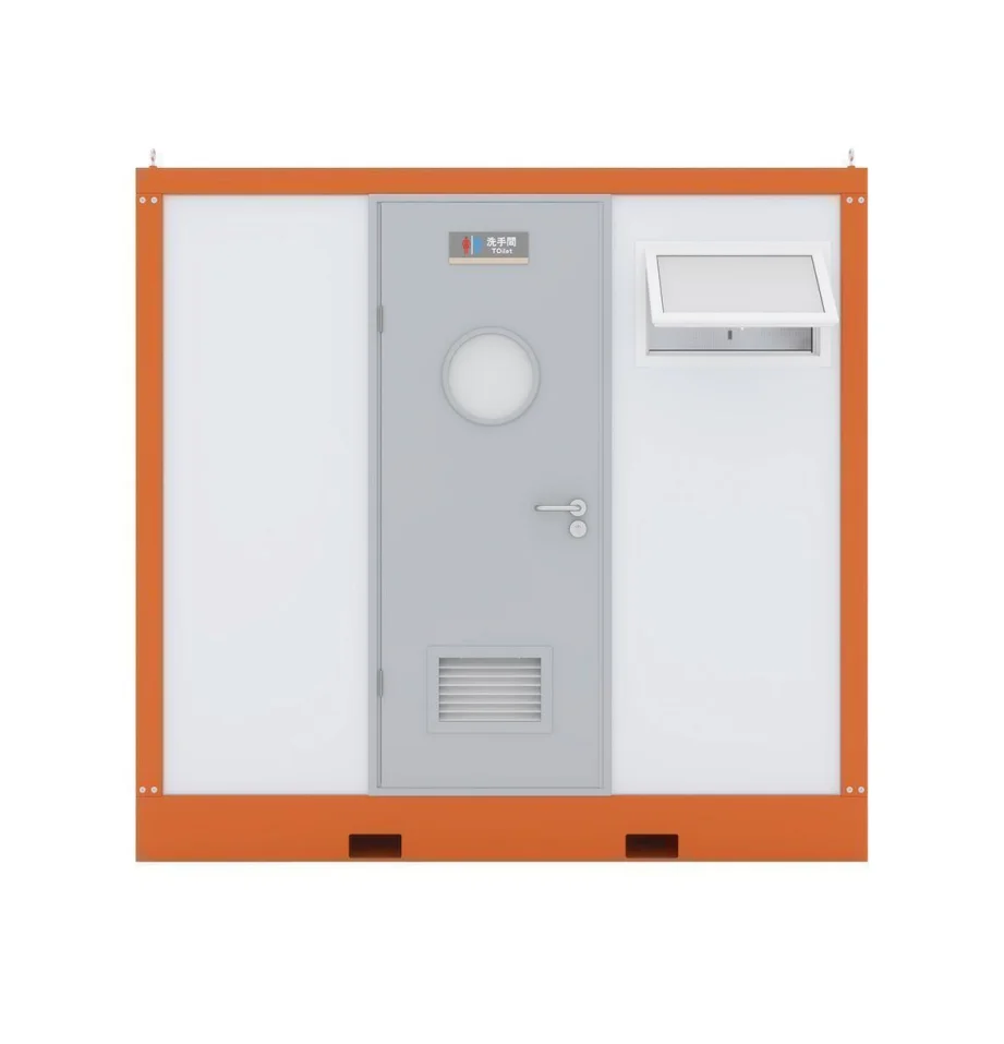 Customizable Prefabricated Sandwich Panel Portable Toilet for Construction Site Temporary Projects