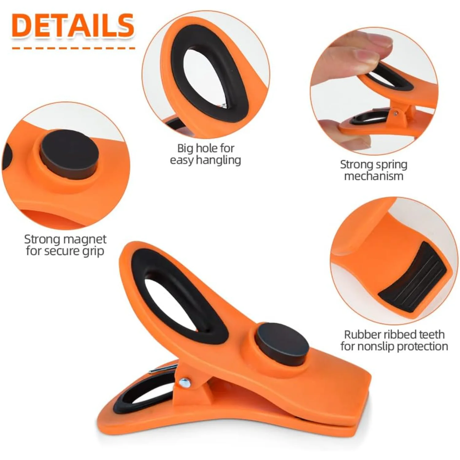 Зажимы для пакетов с чипсами, 12 упаковок маленьких зажимов для упаковок пищевых продуктов в холодильнике, пакетов для закусок, фотографий, зажимов для пищевых пакетов разных размеров, пластиковые H