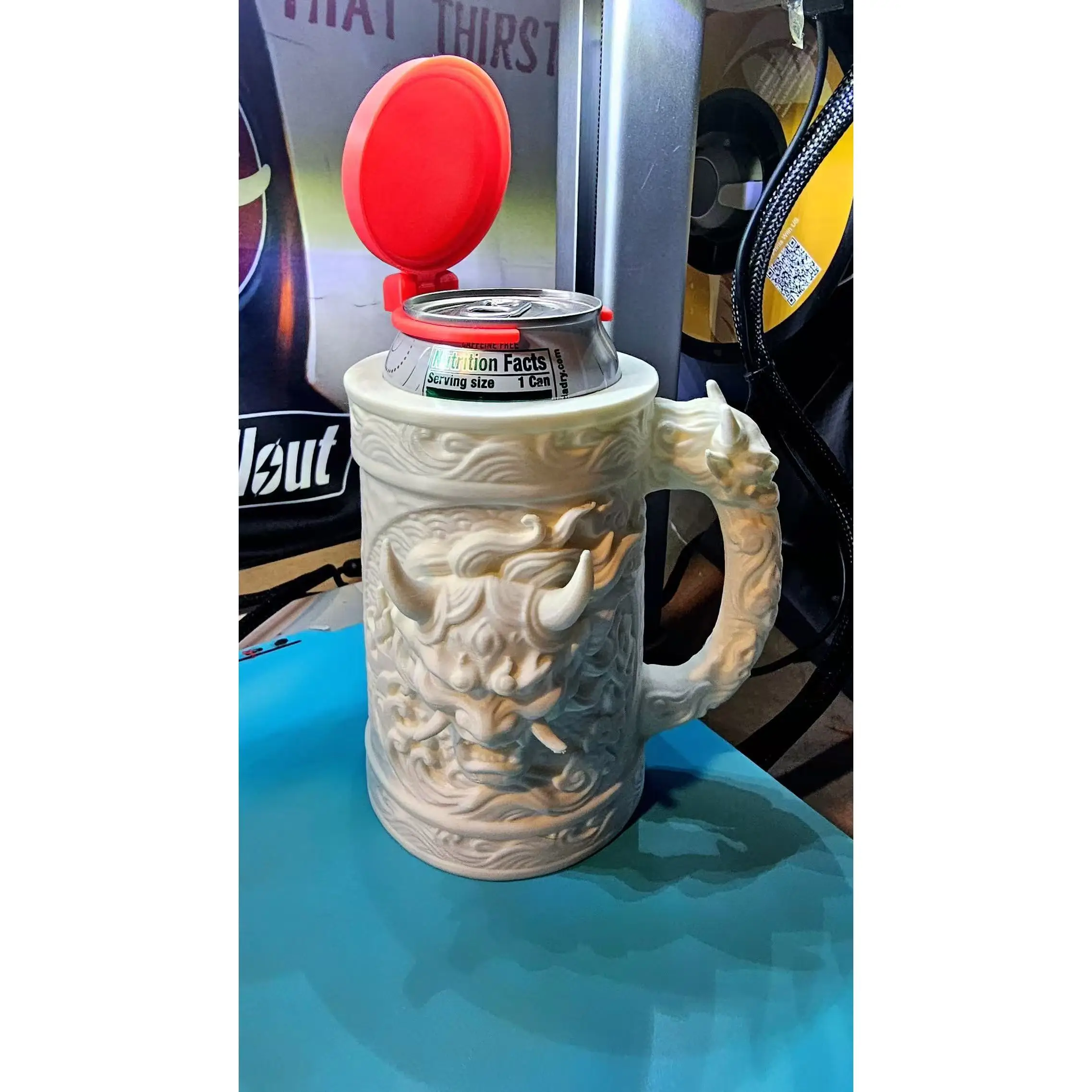 Clip‑on Openable Beverage Can Protector Lid, Anti‑Insect Anti‑Spill Soda Can Cover for Outdoor Cycling, Non‑Sealed Design