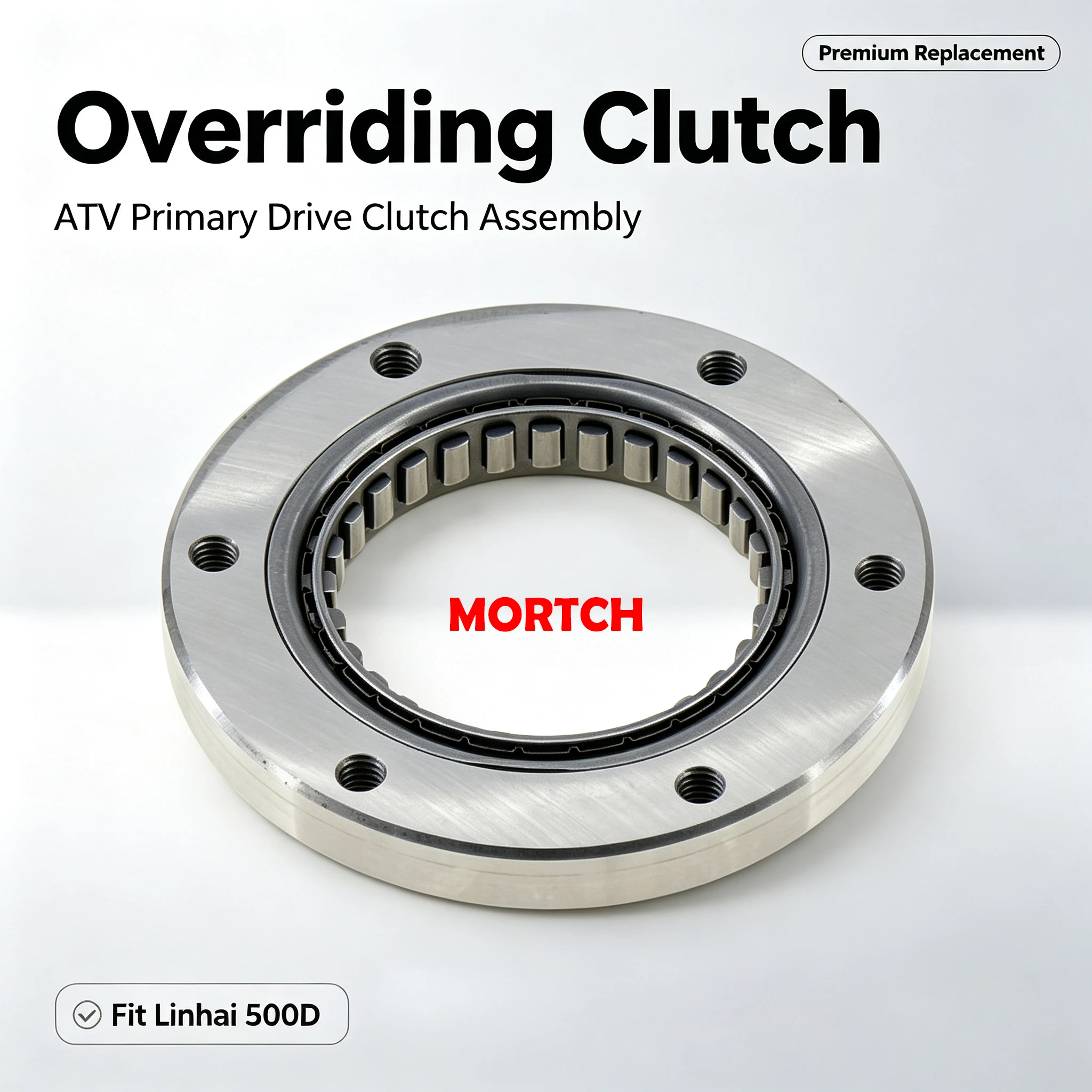 Overriding Clutch 35265 1BE-15590-00 Replacement For Linhai ATV 500D 500-D M550 EFI M550L ATV Primary Drive Clutch Assembly