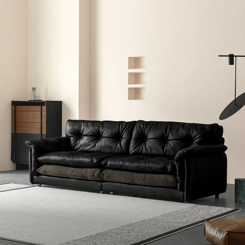 Quality Black Antique Living Room Sofas Gothic Office Modular Lounge Sofa Sleeper 2 Seater Woonkamerbanken Furniture Home