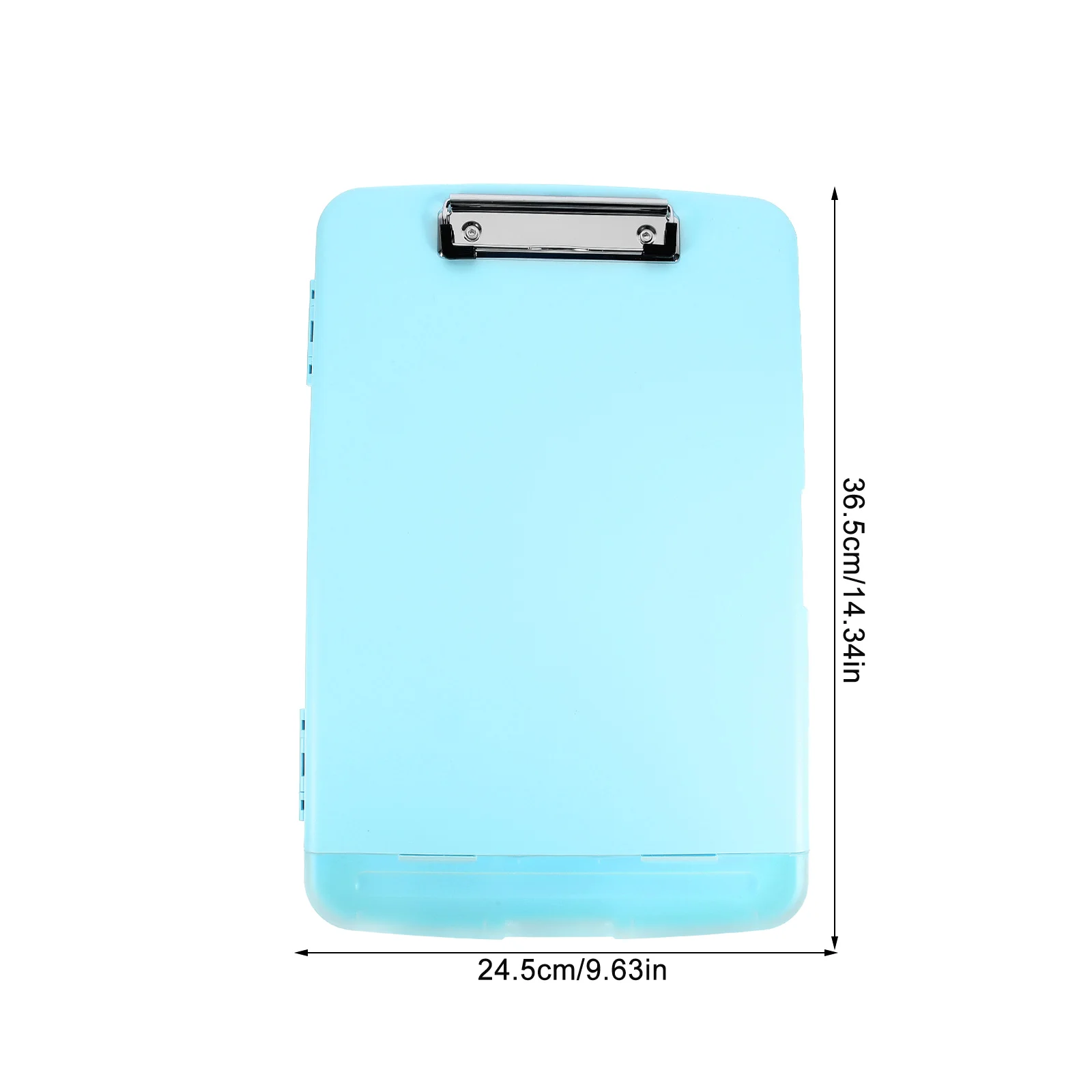 Prancheta impermeável com armazenamento, Multi-Function Prancheta, Writing Board, File Storage Clip, Abastecimento Escolar