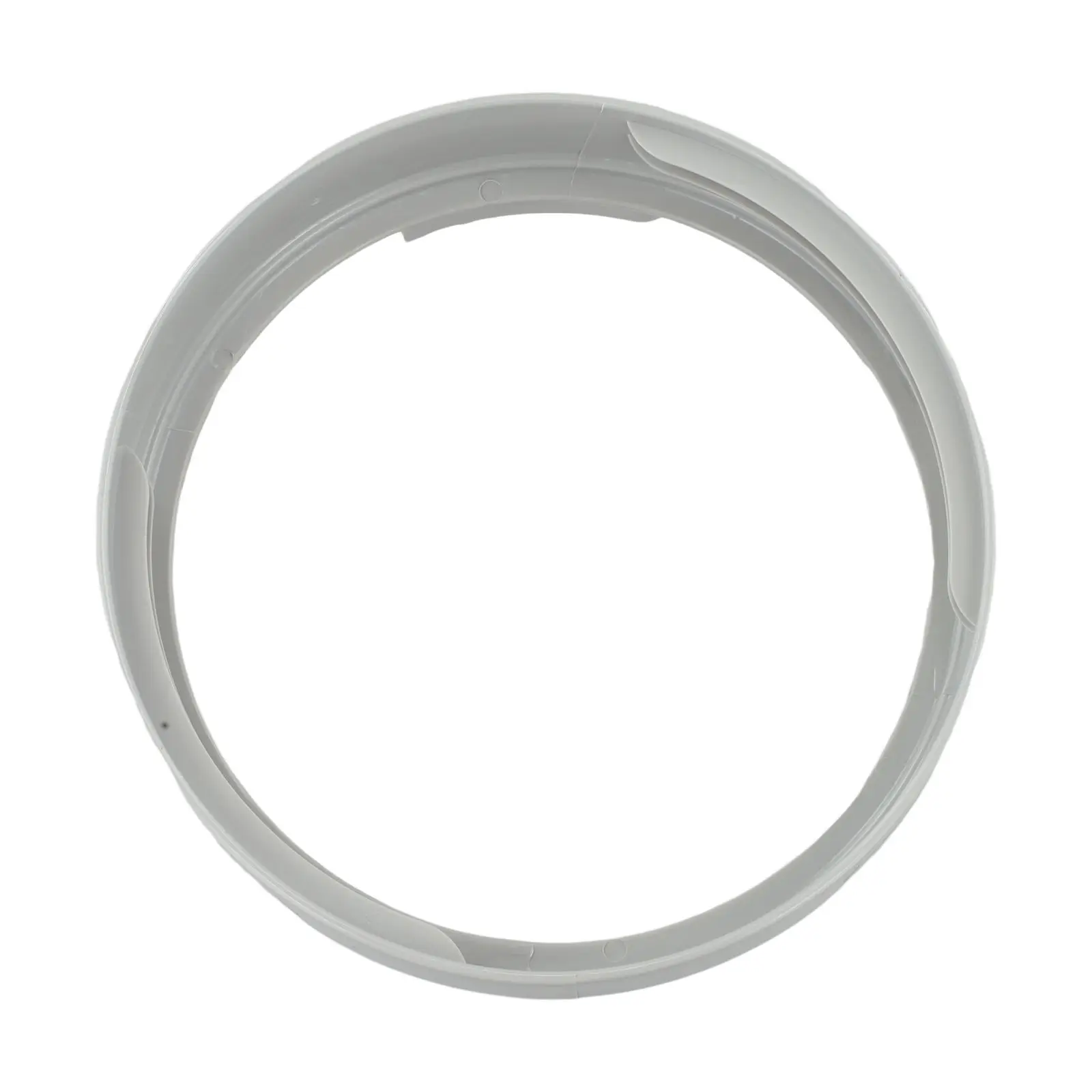 Greyish-white Plastic 15CM Duct Pipe Connector For Portable Air Conditioner Casement Window Flat Square Round Interface
