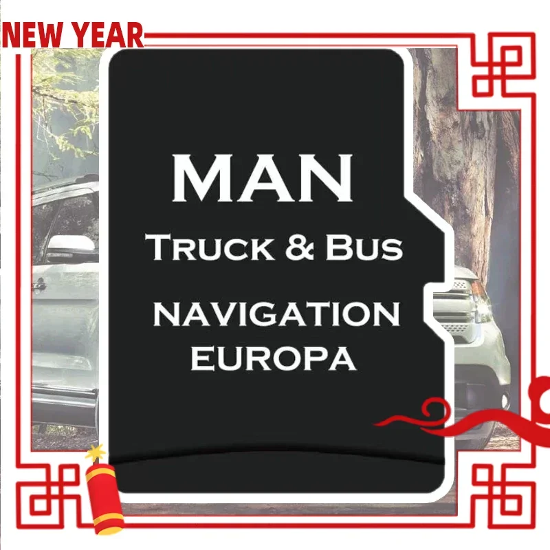 

Update TF Memory Card Europe Turkey Maps Sat Nav GPS 2023 for MAN Truck&Bus 2016-2020 Car Navigation Harman