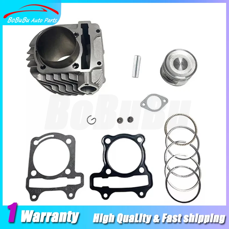 62.5mm For GY6 200 200CC cylinder piston gasket kit bore