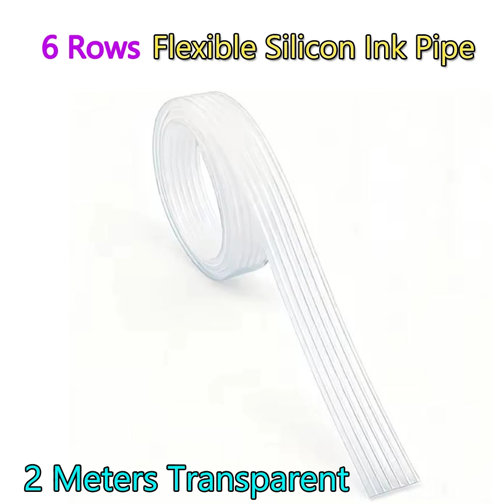 ثلاثة أنواع مرنة سيليكون الحبر أنبوب المقاومة للتآكل حبر الطابعة Hosing 4*2 مللي متر أنبوبة لينة ل DTF التسامي الصباغ UV الحبر #5