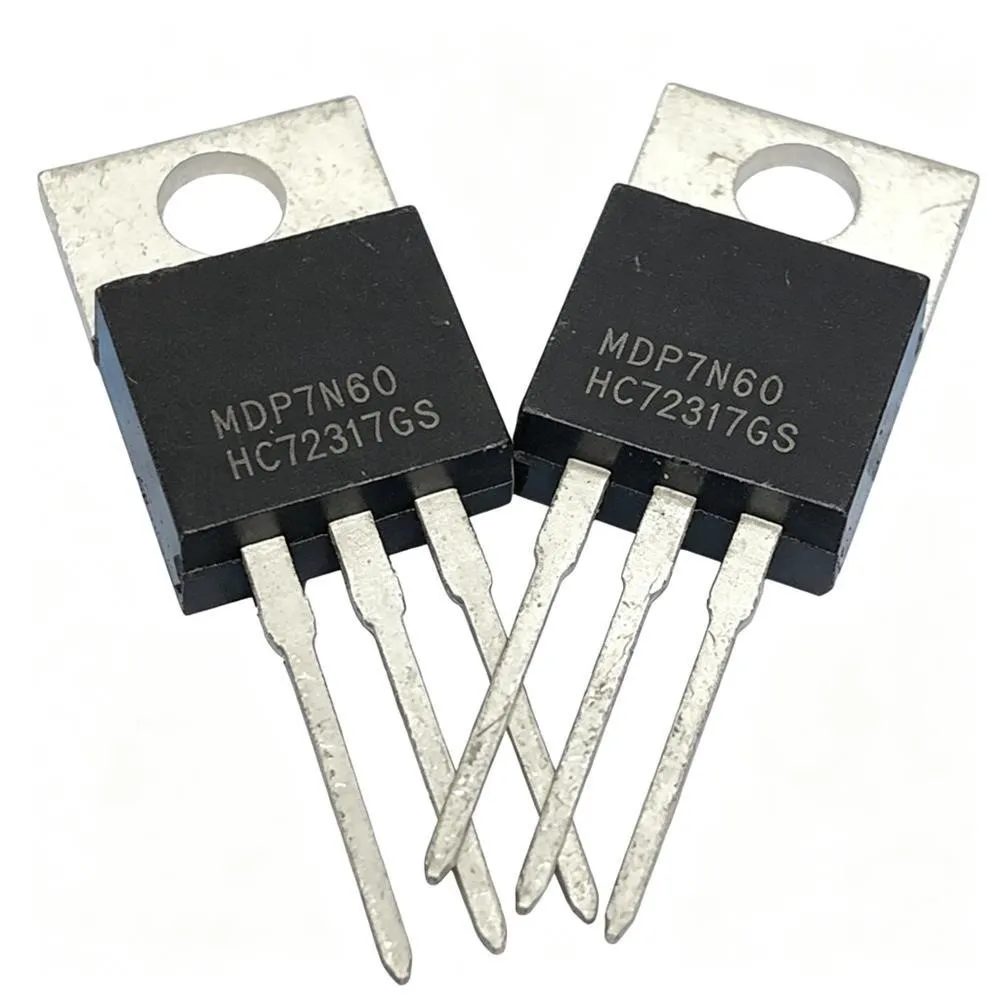5PCS MDP7N60 600V 7A FQP20N60 20A 600V B095BM 35V 6A R18120S3 18A 1200V 220N06 BUK9E06-55A -55V 154A