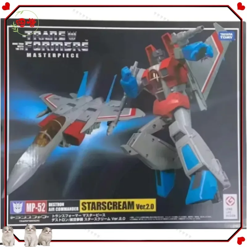 Op voorraad Takara Tomy Transformed Toys-actiefiguur, MP-52, Starscream-versie 2.0, MP-52 + Thunder MP-52SW, KO-versie