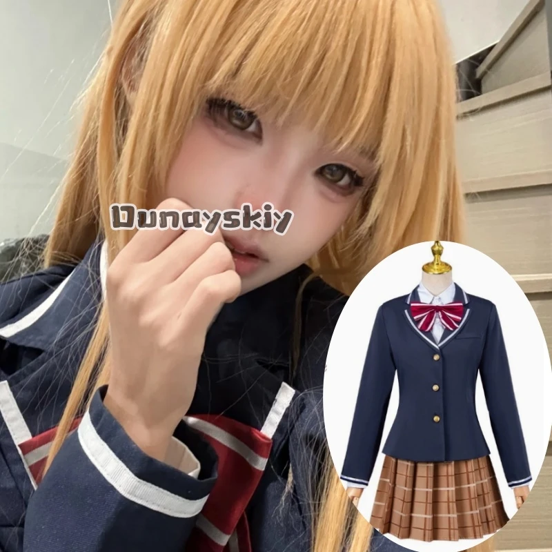 lww06-the-angel-next-door-spoils-me-rotten-shiina-mahiru-ensemble-de-cosplay-uniforme-scolaire-avec-manches-bouffantes-nœuds-et-rubans-superposes-anime
