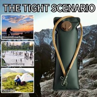 2L 2.5L 3L Water Bladder Water Reservoir Hydration Pack Storage Bag Free Folding Camping Running Hydration Vest Backpack
