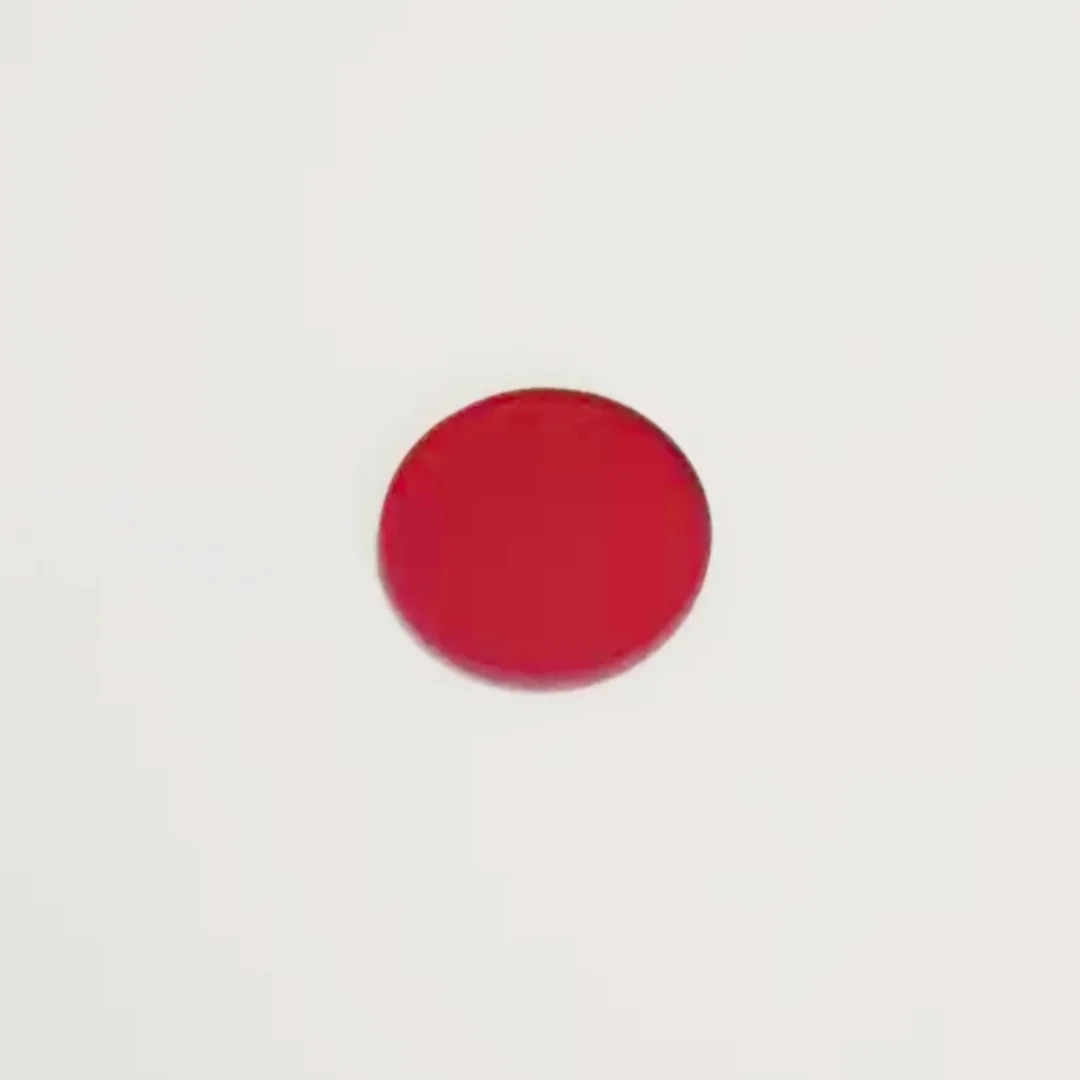8-100mm Red Light Long Pass Filter 610nm Cut-off Optical Glass Lens for Biomedical Optics IR Night Vision Camera Laser  RG610
