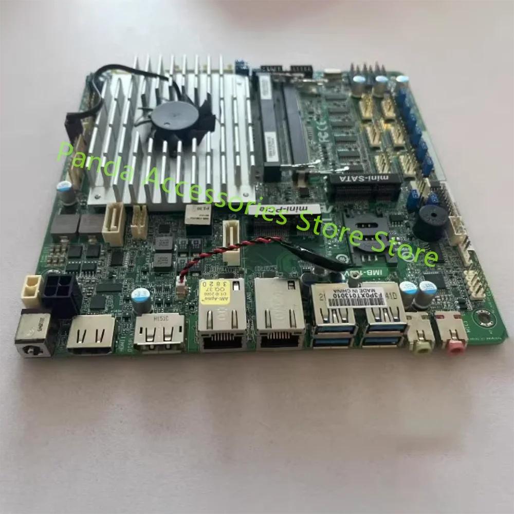 For ASRock Integrated I3 CPU Mini-ITX LVDS Industrial Computer Cash Register Board 17*17 IMB-186V