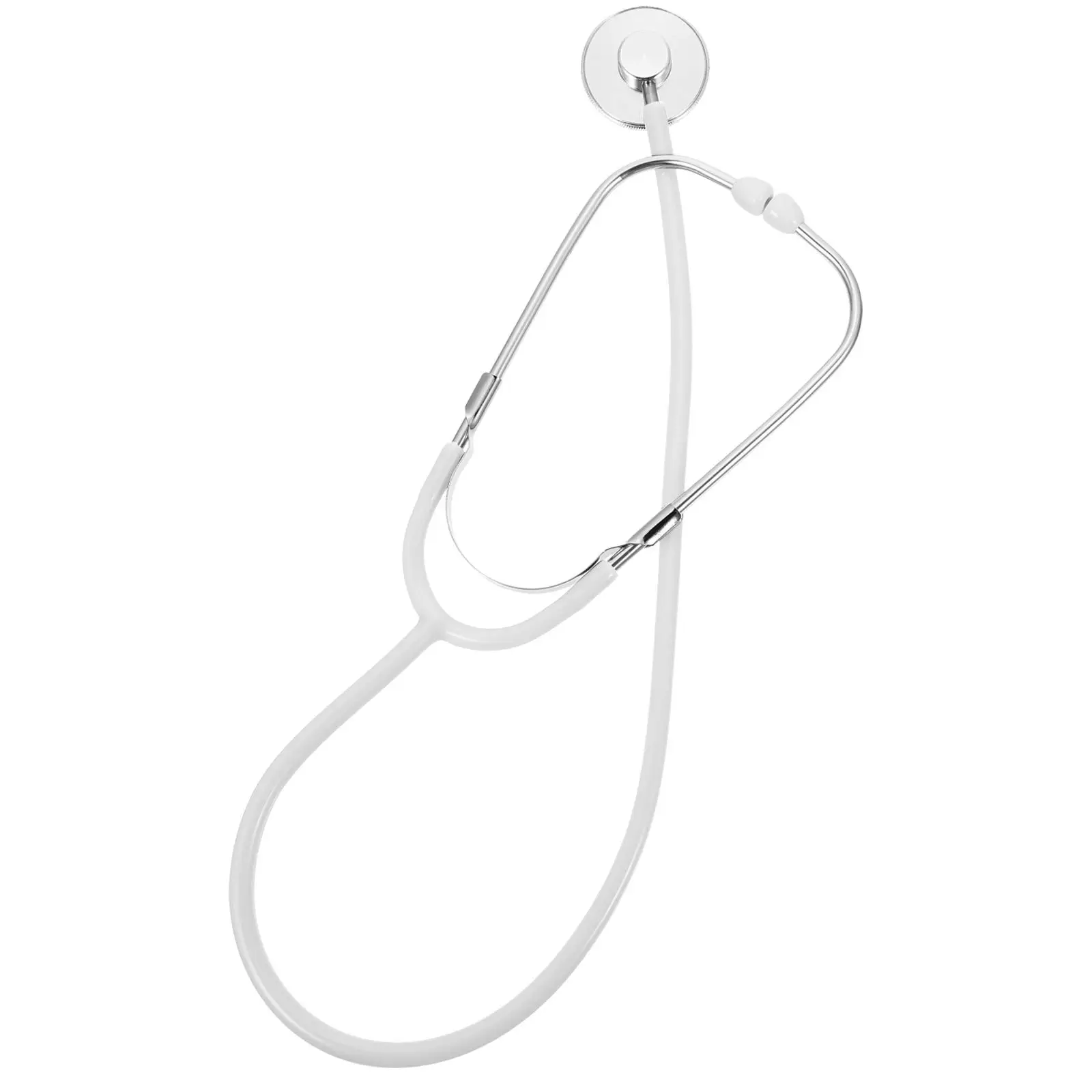 

Simulation Stethoscope White Kids Stethoscope Toy Nurse Role Play Toy for Children Playing Pretend Medical Kits