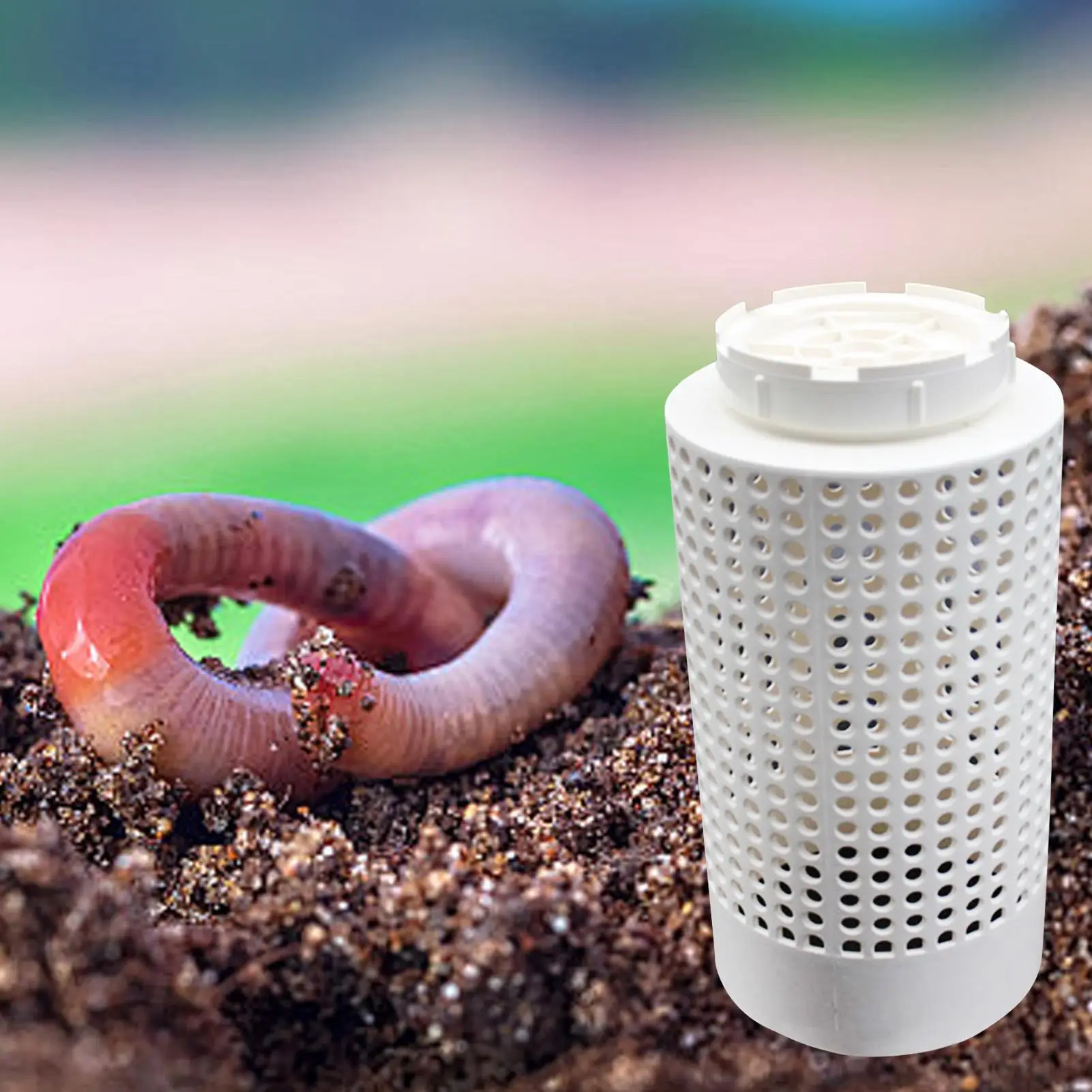 Inground Worm Farm Composter In The Ground Underground Compost Bin Farm Drainage Filter For Raised Garden Beds And Yards