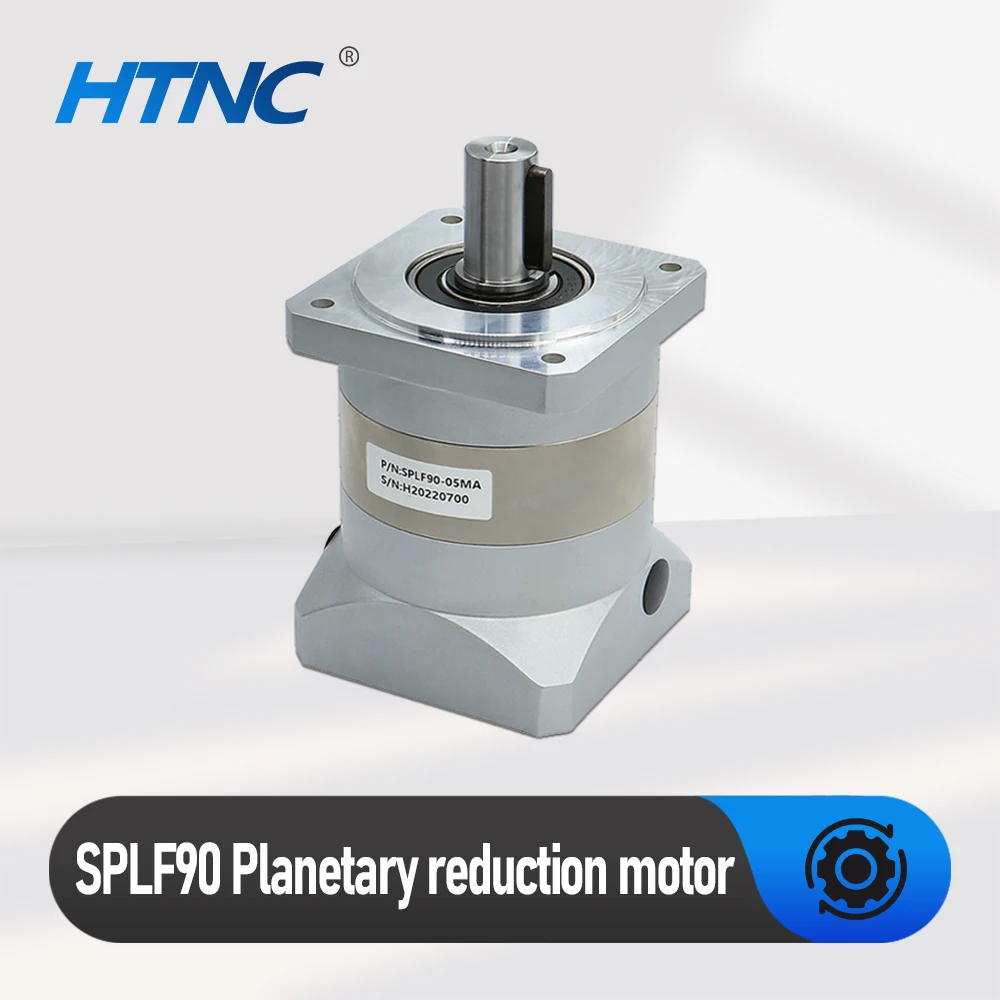 High Accuracy Planetary Reducer HPS90 Suit For 750w 1000w 80 Flange Servo Motor Input Hole 19mm 10Arcmin Max 100Nm For CNC