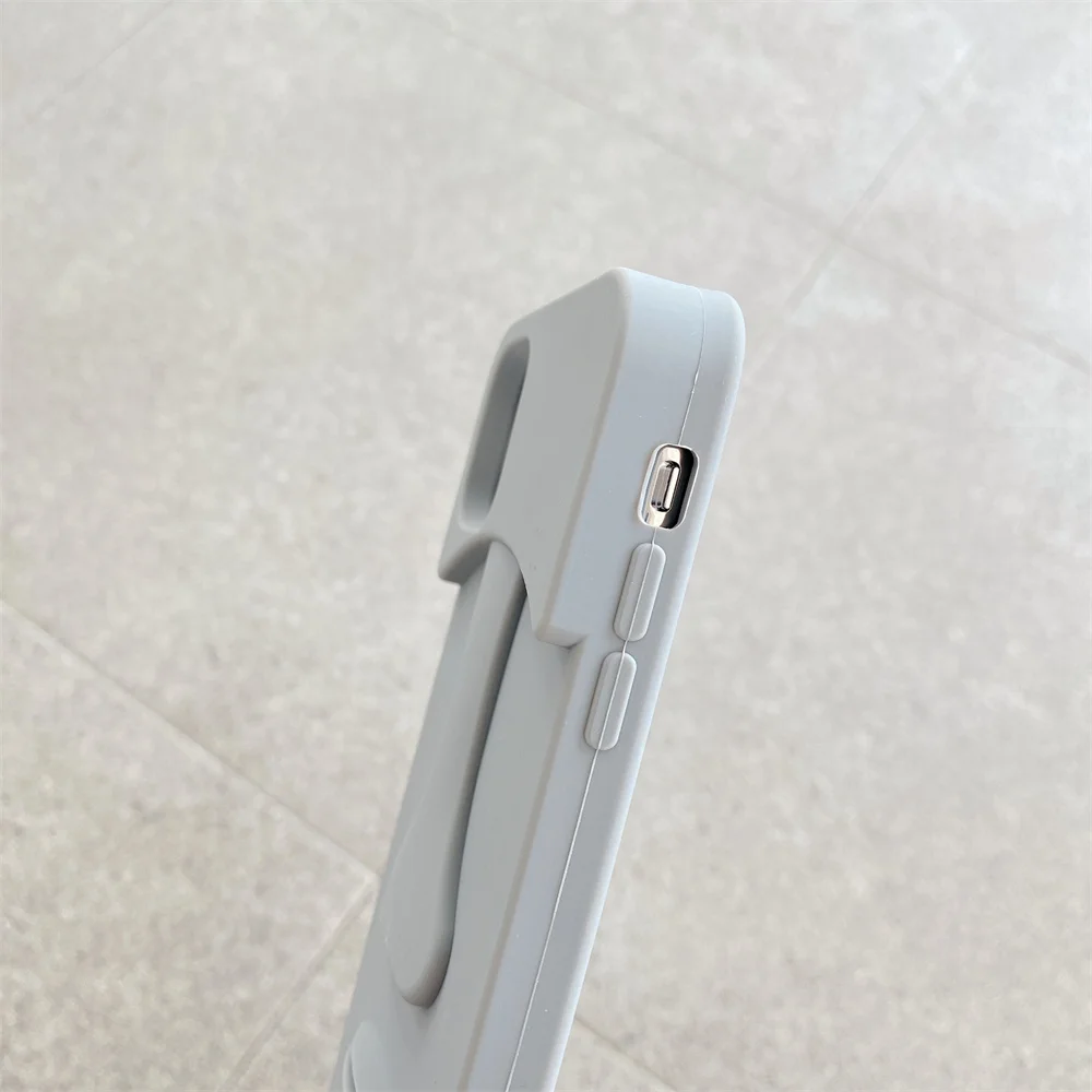 عيد الفصح جزيرة تمثال جراب هاتف آيفون 17 برو ماكس/16/15/14/13/12/11/XR ثلاثية الأبعاد رئيس صورة غطاء سيليكون فوندا آيفون 17