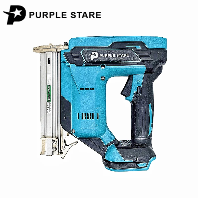 

Straight U Staples Brushless Nail Gun Battery Powered Wireless Cordless Electric Stapler for Makita 18V Battery Woodworking