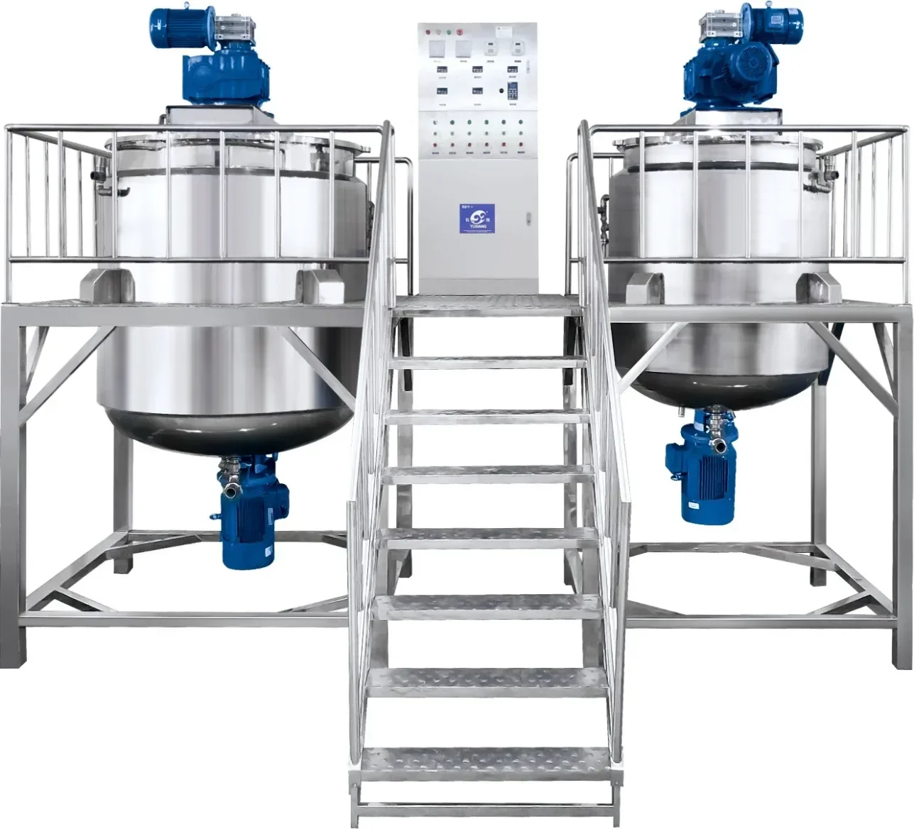 Stainless Steel Blender Mixer Industrial Mixing Tanks liquid Soap shampoo detergent Making Machine