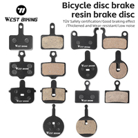 WEST BIKING Bicycle Disc Brake Pads Resin Ceramic Brake Pads For Shimano Deore MT200 M515 M475 M395 XTR E-Bike Bike Accessories