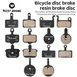 WEST BIKING Bicycle Disc Brake Pads Resin Ceramic Brake Pads For Shimano Deore MT200 M515 M475 M395 XTR E-Bike Bike Accessories