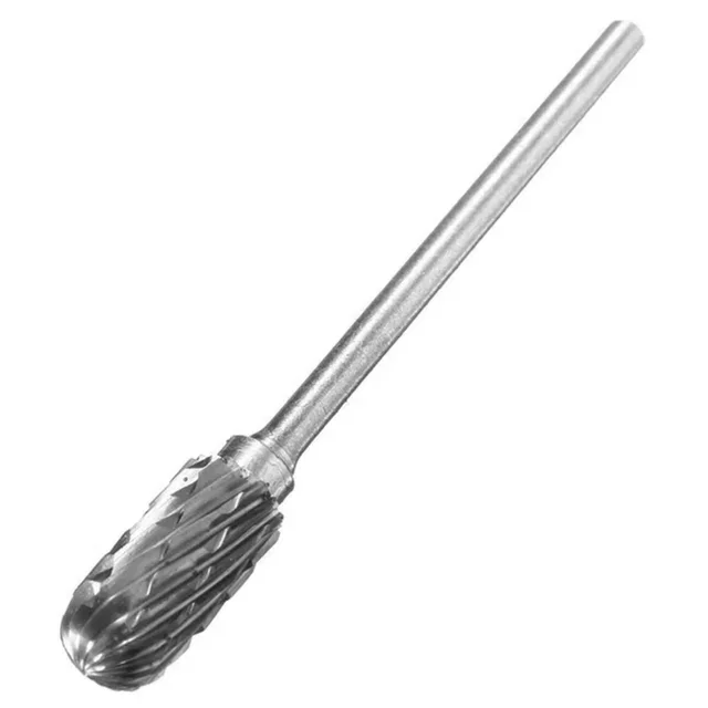 10 Stück 1/8 Zoll Schaft Wolframkarbid Fräser Drehwerkzeug Grat Diamantschliff Drehbohrer für Metallbearbeitung Polierwerkzeuge – Detail 4