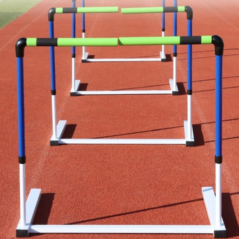 Adjustable Hurdle Children Physical Training Hurdles Soft Adult Beginners Portable Track Hurdles Iron Outdoor Fitness Equipment