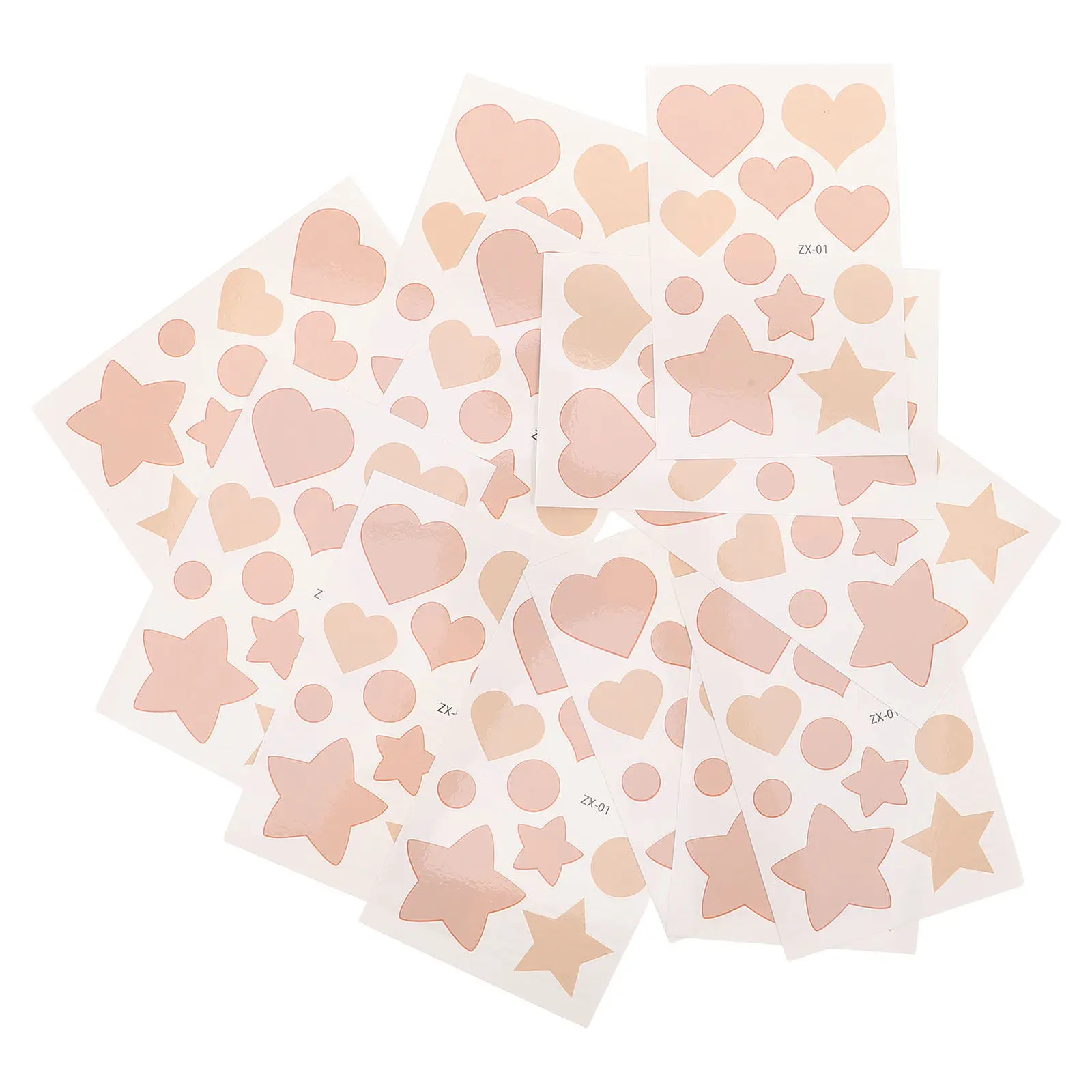 12Pcs Ultra-Thin Invisible Scar Cover Patches Skin Tone Matching Breathable Adhesive Scar Sheets for Face Body Tattoo Acne Burn