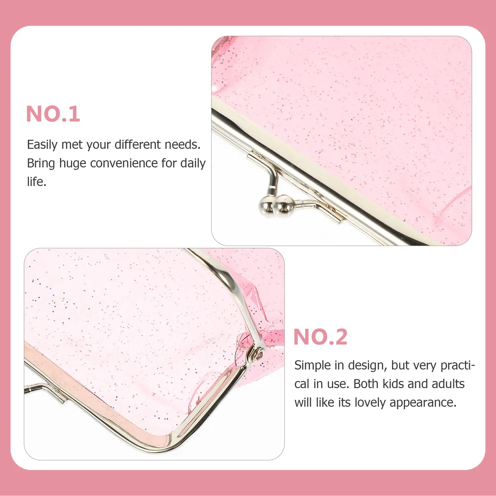 

Набор из 3 прозрачных кошельков для монет: маленькие портативные кошельки для женщин и девушек, для путешествий, офиса, хранения наушников, ключей, наличных, карт и монет