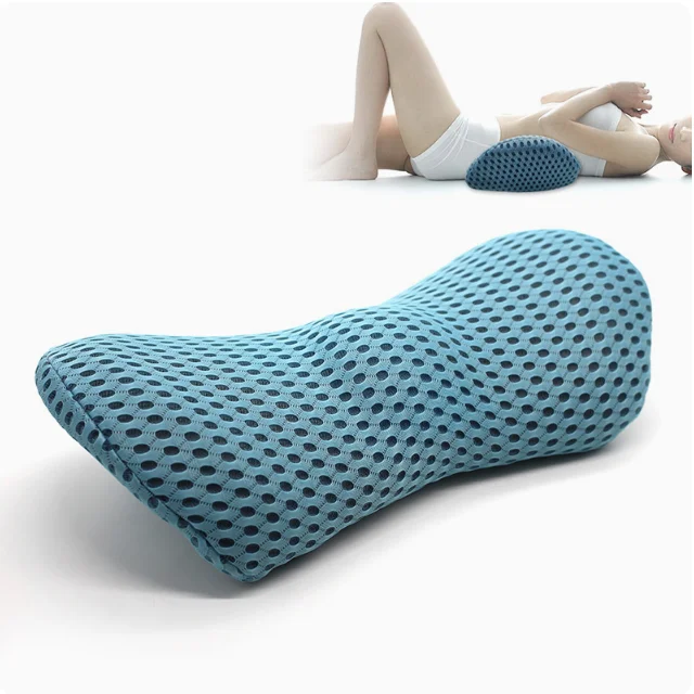 Breathable Memory Cushion Interior Accessories Bed Sleeping Pillow Car Seat Waist Pillow Lumbar Support Pillow Foam Car Cushion