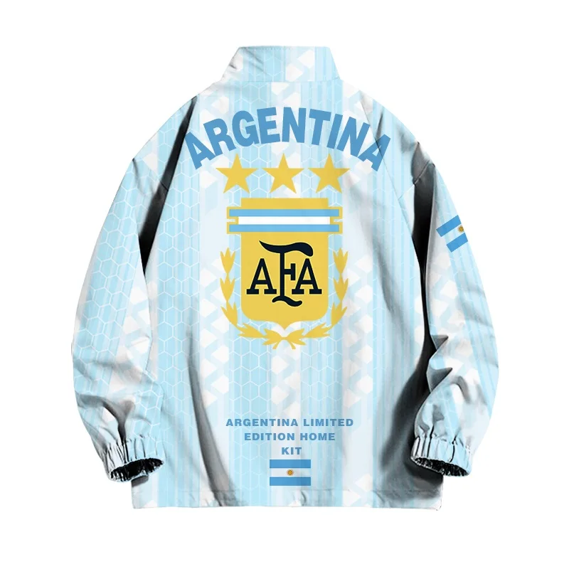 

Куртка ex Fooall World на молнии, полноцветная, с уникальным дизайном, повседневная, из полиэфирного волокна, на флисовой подкладке, для весны, осени и зимы