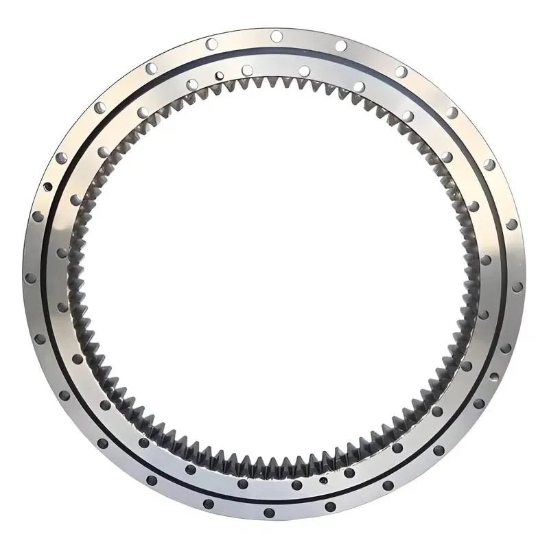 XRUA160407N Slewing Bearing 335mm ID 503.3mm OD External Gear Crossed Roller for Crane Machinery Heavy Duty Rotation Support