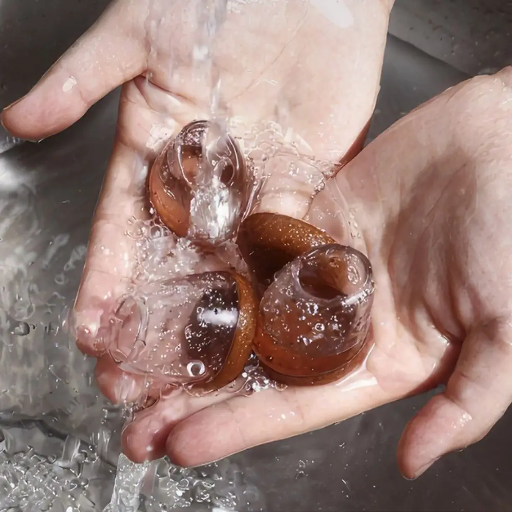 

Silicone Material Silicone Chair Leg Protectors 15-25° Slanted Flexible Design Non-Slip Floor Protectors Felt Surface