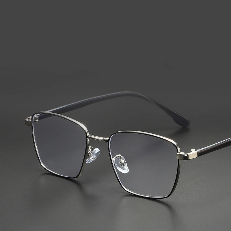 2025, neue Business-Casual-Rahmen, Anti-Blaulicht-Brille, Metall-Augenbrauenrahmen mit hochwertigem Gefühl, optische Brille 9028