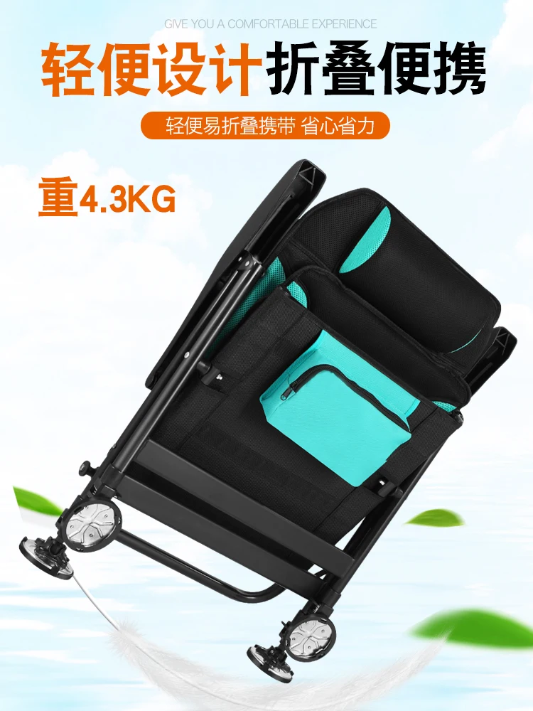 Fishing Chair New Reclining Folding Portable European Style Fishing Chair All Terrain Multifunctional Fishing Stool Outdoor