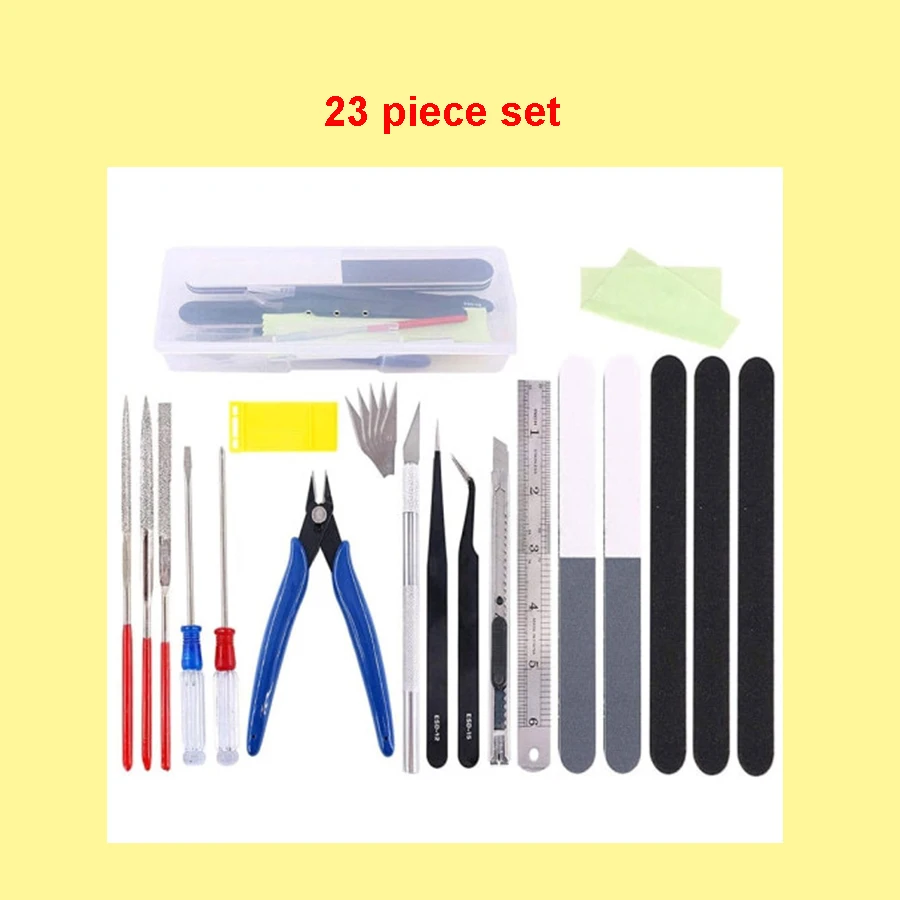 DIY Deburring Trimming Knife 3D Model Grinding Edge Cutter Files Brush Scraper Caliper Engraving Carving Tool 3D Printer Parts