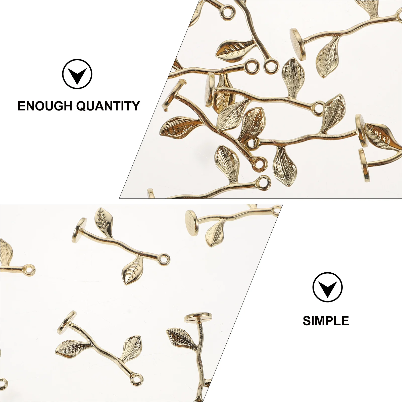 10 Uds. De flores para hacer joyas, manualidades, joyería de aleación, decoración colgante, regalos, accesorios, colgante