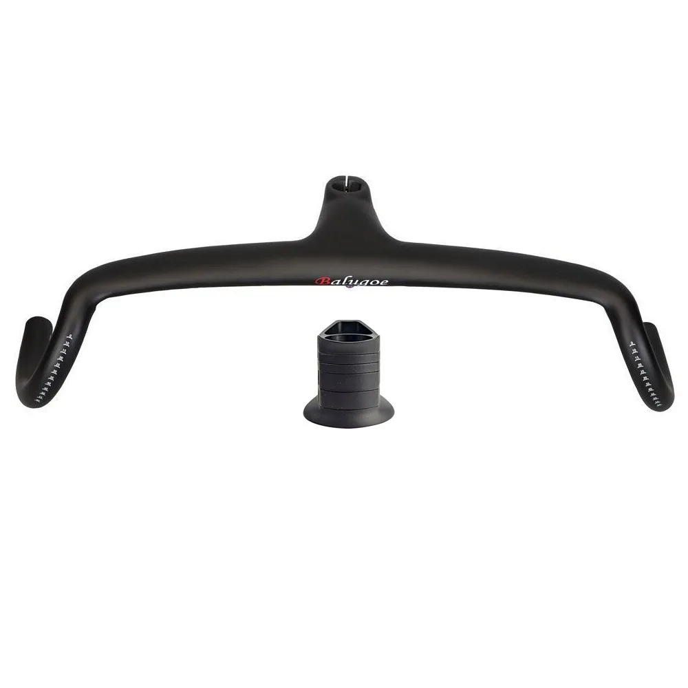 Vollständig interner Kabelverlauf Carbon-Fahrradlenker, integrierter Rennradlenker 25 Grad Aero-Rennradlenker Fahrradteile – Detail 3