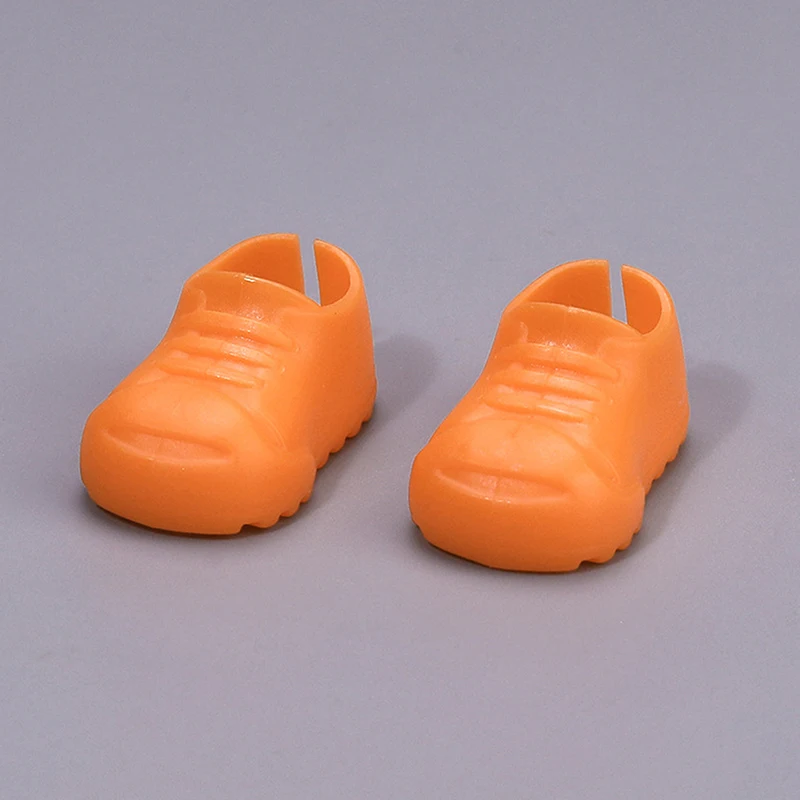 

15/17cm Doll Shoes Plastic Mini Shoes For Dolls Mini Finger Shoes Clothing Accessory For 6.9 Inch Dolls Doll