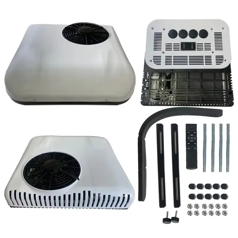 12V 24V RV Rooftop Kit Air Conditioner for Truck Bus Camper Van Caravan Motorhome