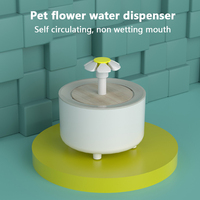2L Pet Water Fountain Save Power 5V USB Automatic Power Off Due When Lack of Water Mute Safe Automatic Pet Cat Drink Bowl Filter