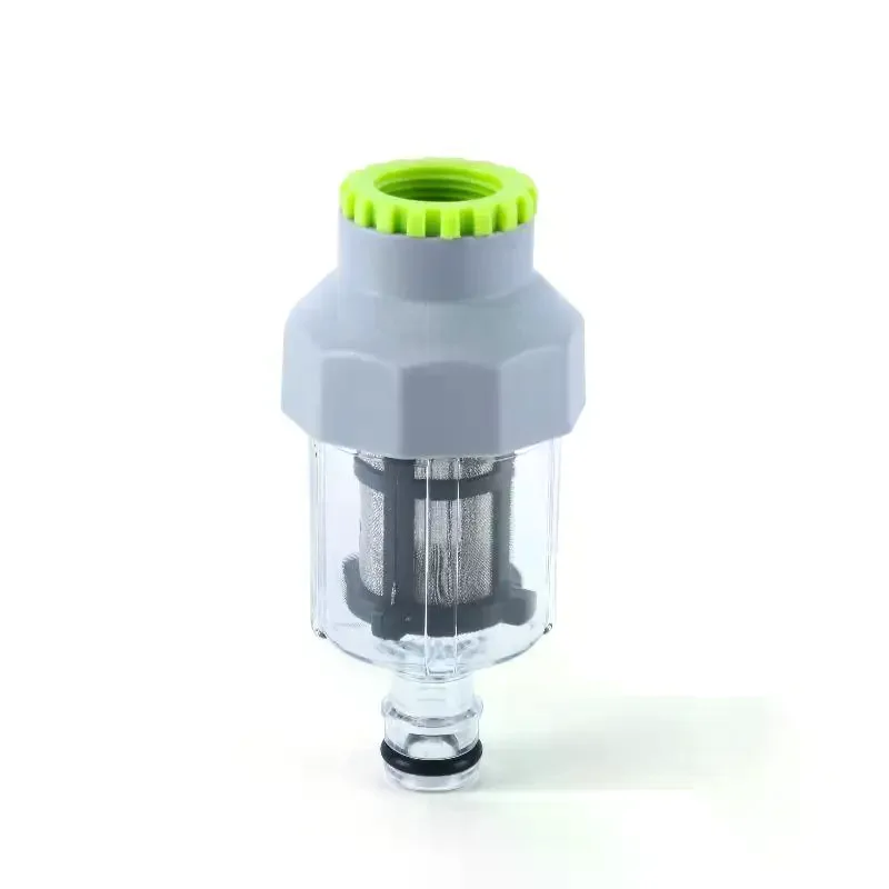 High Pressure Washer Water Filter G3 4 Thread Easy Clean Sediment Filter for Vehicle Washing and Gardening