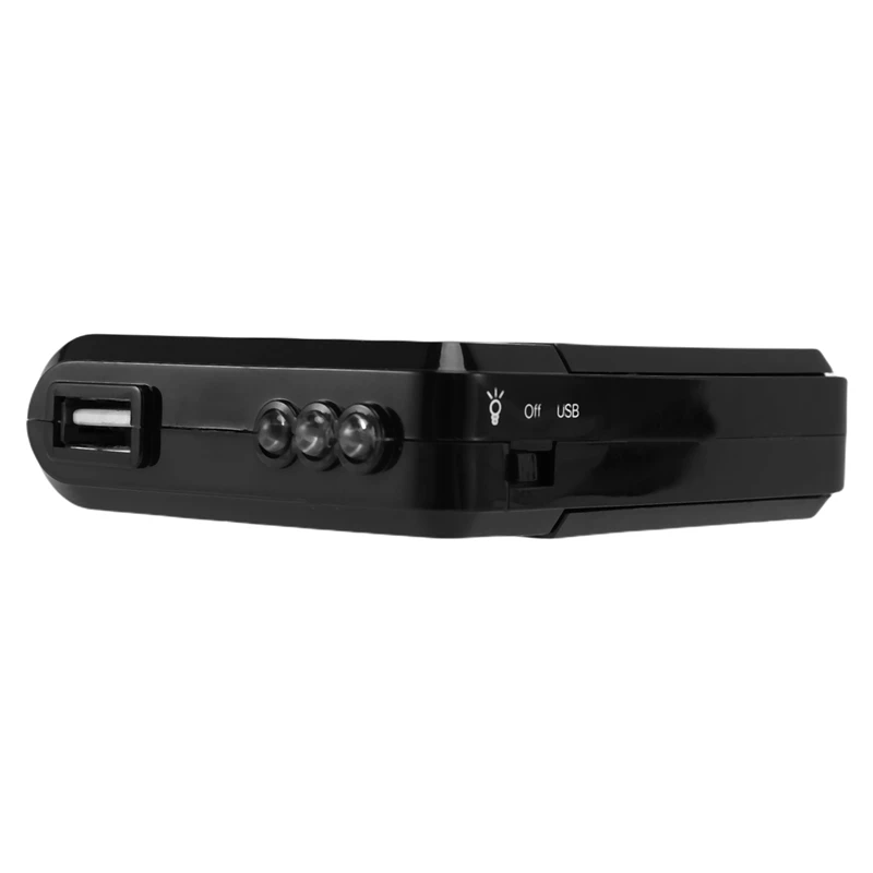 FULL-Black 4X AA Battery Portable Emergency Power Charger USB For Cell Phone