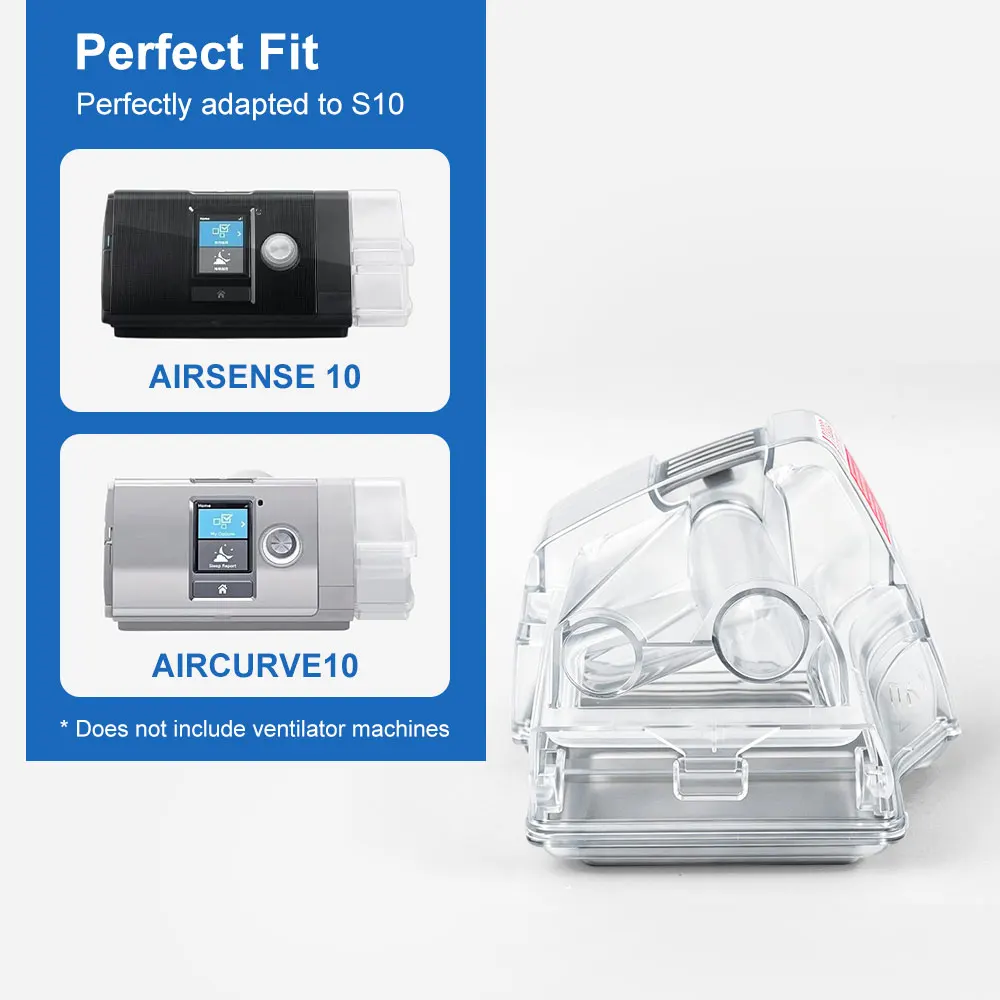 Replacement Water Chamber for AirSense 10 AirCurve 10 S11 Ventilator Standard Tub Humidifier Tank CPAP Supplies and Accessories