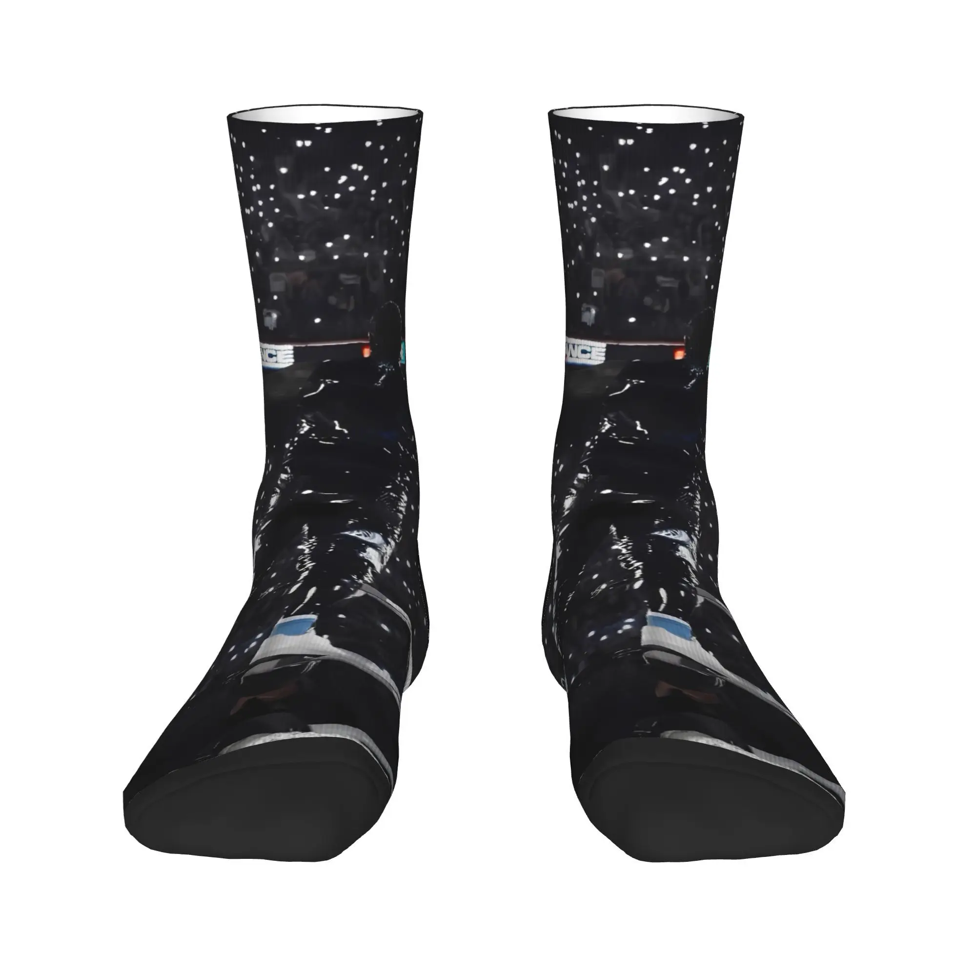 Women Men Socks JEY YEET USO Wrestling  Stockings Anti Sweat High Quality Socks Winter Novelty Graphic Running Sports Socks