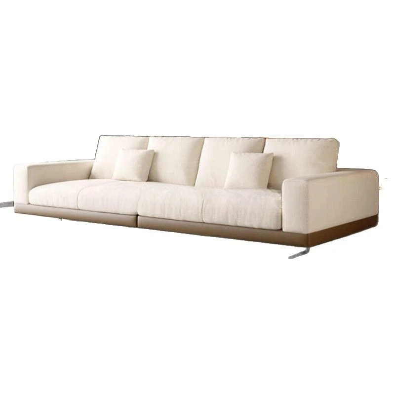 

Living room simple small apartment down sofa retro medium and ancient style straight row