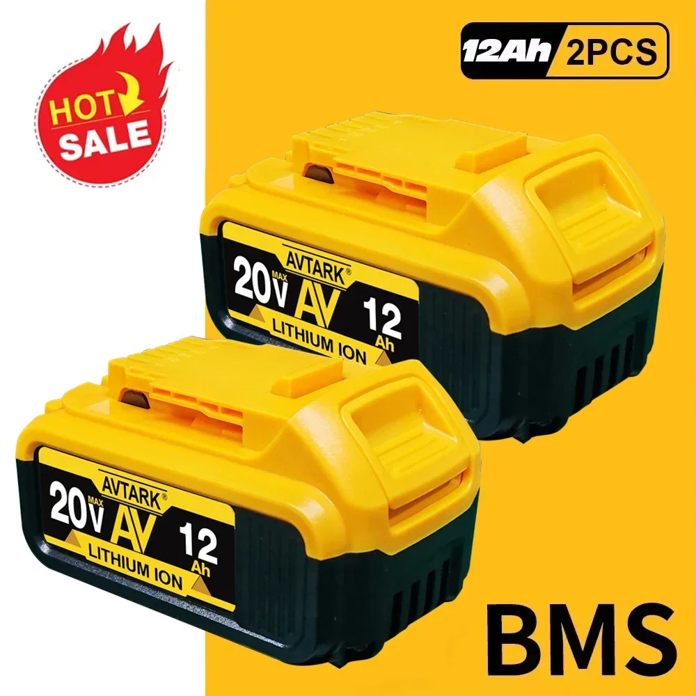

For Dewalt electric tool battery 100% new product, 12000mAh, 20V, 12.0Ah, DCB206, 20V, DCB205, DCB204-2, DCB2001