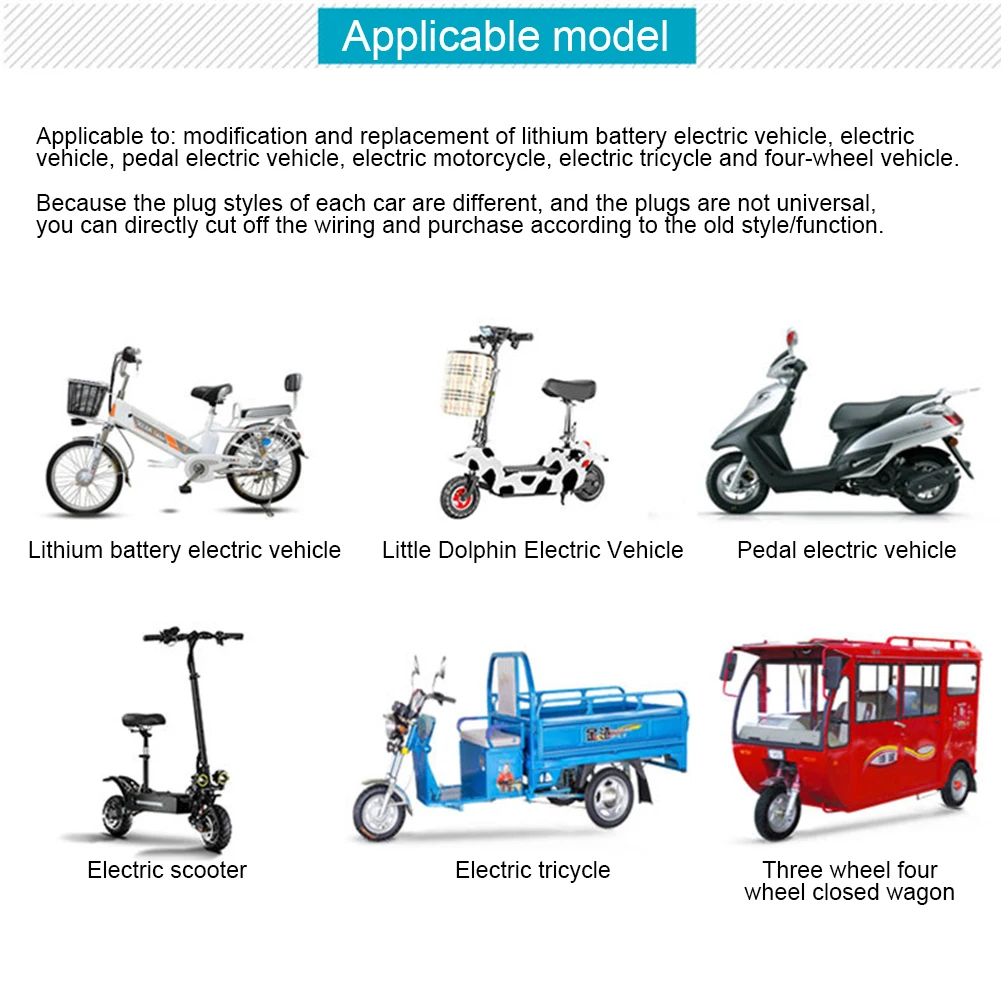 E-Bike Throttle Grip Scooter Handle Universal Voltage Electric Vehicle Speed Regulating Handle Twist Accelerator Cycling Parts